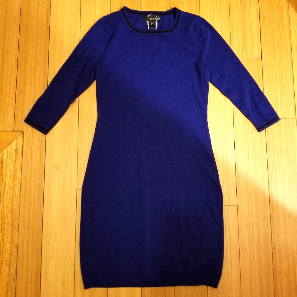 MANGO sharply stretches sweater